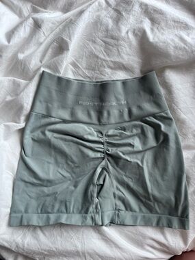 Women's Athletic Shorts in Sage Green